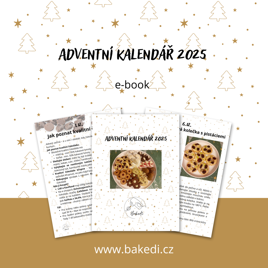Adventni recepty vánočka, cukroví, jedlé dárky 
